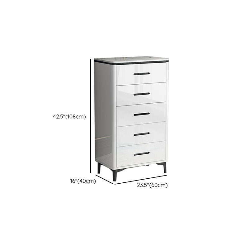 Contemporary Marble Lingerie Chest Vertical Storage Chest for Bedroom Clearhalo 'Bedroom Furniture' 'Dressers & Chests' 'dressers_chests' 'furn' 'furn_dressers_chests' 'Furniture' 6844341