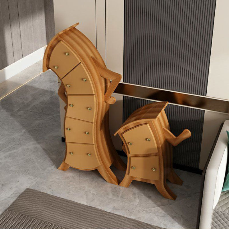 Glam Lingerie Chest Birch Vertical Storage Chest with Drawers for Bedroom Clearhalo 'Bedroom Furniture' 'Dressers & Chests' 'dressers_chests' 'furn' 'furn_dressers_chests' 'Furniture' 6844374