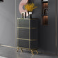 Baule portaoggetti verticale Glam Lingerie Stone con cassetti per camera da letto