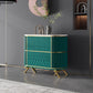 Baule portaoggetti verticale Glam Lingerie Stone con cassetti per camera da letto