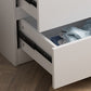 Commode de coffre de rangement en bois fabriqué par coffre de rangement moderne, 15,6 pouces de largeur