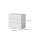 Commode de coffre de rangement en bois fabriqué par coffre de rangement moderne, 15,6 pouces de largeur