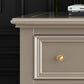 Classic Glam Storage Chest Solid Wood Dresser , 17.55-inch Width