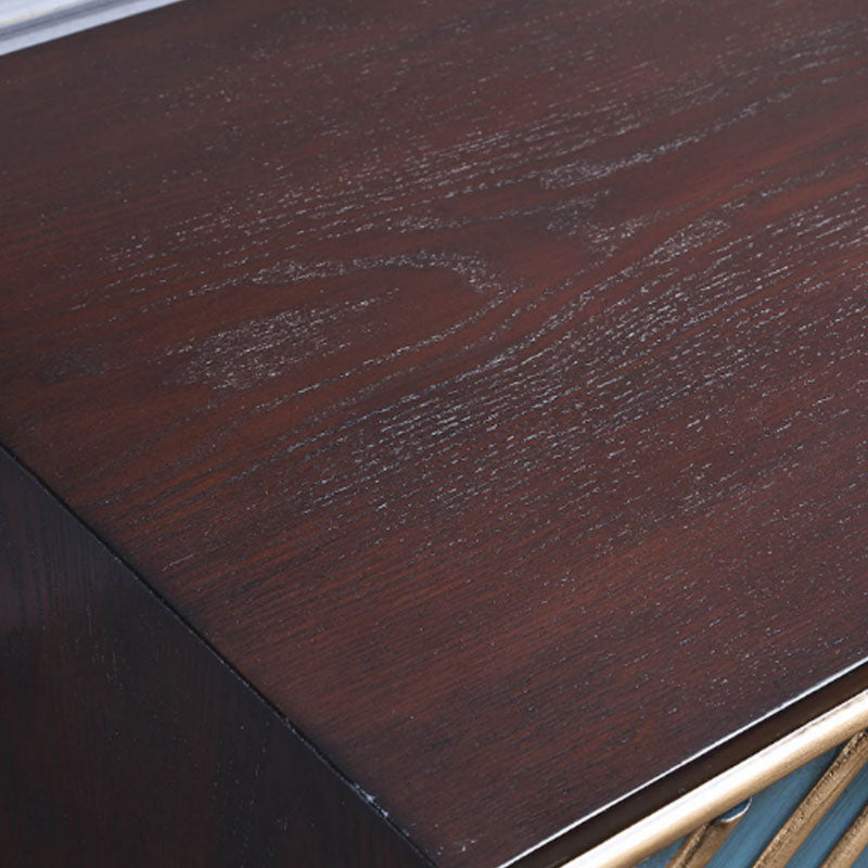 Commode en bois fabriqué à la poitrine moderne, 12,48 / 15,6 pouces de largeur