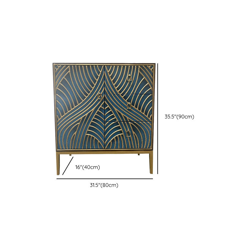 Commode en bois fabriqué à la poitrine moderne, 12,48 / 15,6 pouces de largeur