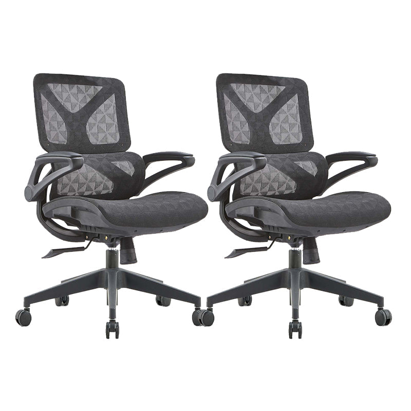 Verwijderbare wapenstoel Stoel Moderne verstelbare stoel Hoogte draaitoel met wielen