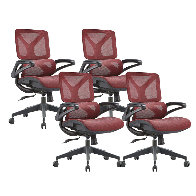 Verwijderbare wapenstoel Stoel Moderne verstelbare stoel Hoogte draaitoel met wielen