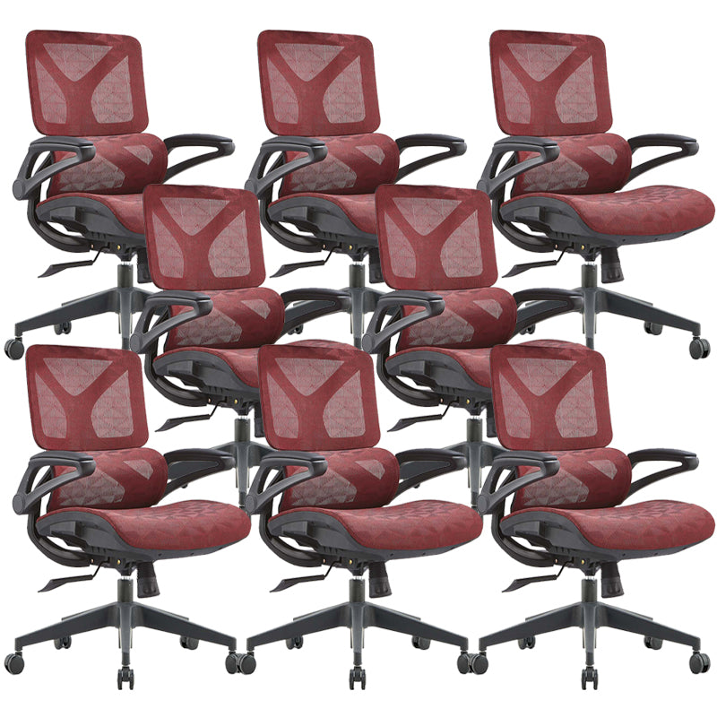 Verwijderbare wapenstoel Stoel Moderne verstelbare stoel Hoogte draaitoel met wielen