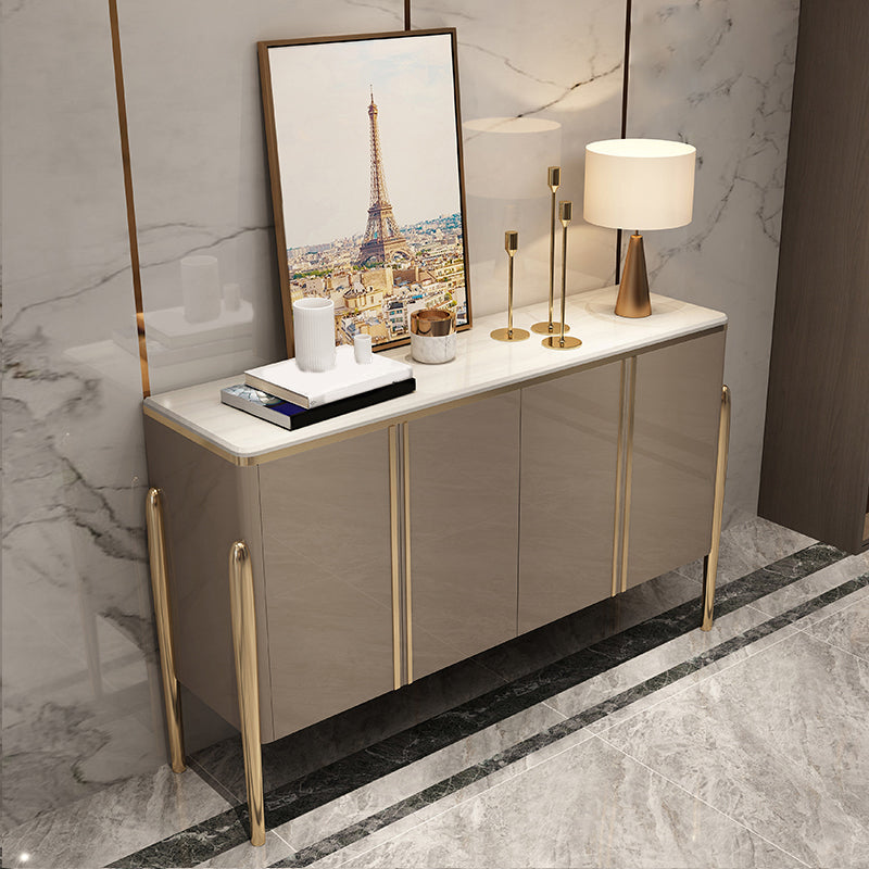 Server a buffet di pietra credenza moderna e contemporanea con armadi
