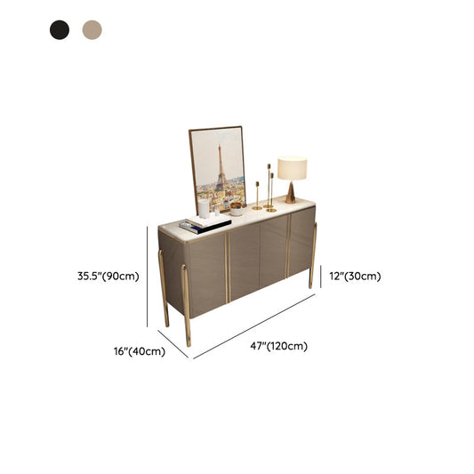 Server a buffet di pietra credenza moderna e contemporanea con armadi