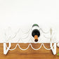 17.3"W Iron Countertop Bottle Holder Luxury Style Wine Rack Bottle