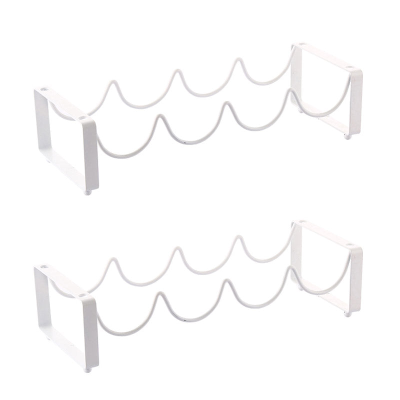 Porta bottiglia da piano da banco da 17,3 "W Porta del portabottiglie di lusso in stile Luxury