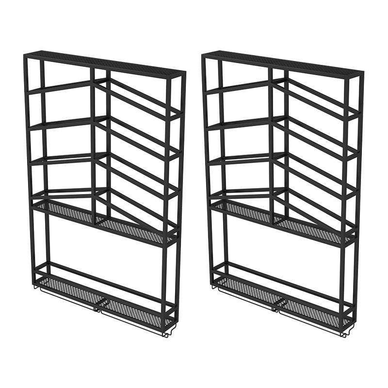 メタルワインラックワイン壁に取り付けられたボトルとガラスラックは、ダイニングルーム用の光なし