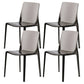 Kitchen Dining Side Chair Contemporary Plastic Dining Armless  Chair