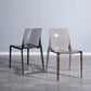 Kitchen Dining Side Chair Contemporary Plastic Dining Armless  Chair