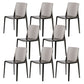 Kitchen Dining Side Chair Contemporary Plastic Dining Armless  Chair