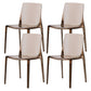 Kitchen Dining Side Chair Contemporary Plastic Dining Armless  Chair