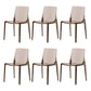 Kitchen Dining Side Chair Contemporary Plastic Dining Armless  Chair