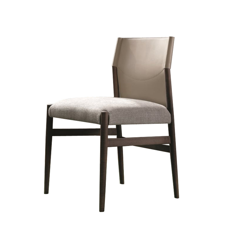 Dining Room Industrial Dining Chair Upholstered Solid Wood Side Chair Clearhalo 'Dining Chairs' 'Dining Tables & Seating' 'dining_chair' 'furn' 'furn_dining_chair' 'Furniture' 'Kitchen & Dining Furniture' 6845888