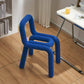 Home Fabric Side Chair Glam Style Open Back Armless Chair Set