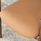 Modern Indoor Upholstered Arm Chair Home Solid Wood Dining Chair