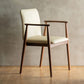 Contemporary Solid Wood Dining Chair Upholstered Arm Chair Home Clearhalo 'Dining Chairs' 'Dining Tables & Seating' 'dining_chair' 'furn' 'furn_dining_chair' 'Furniture' 'Kitchen & Dining Furniture' 6846250