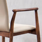 Contemporary Solid Wood Dining Chair Upholstered Arm Chair Home Clearhalo 'Dining Chairs' 'Dining Tables & Seating' 'dining_chair' 'furn' 'furn_dining_chair' 'Furniture' 'Kitchen & Dining Furniture' 6846260