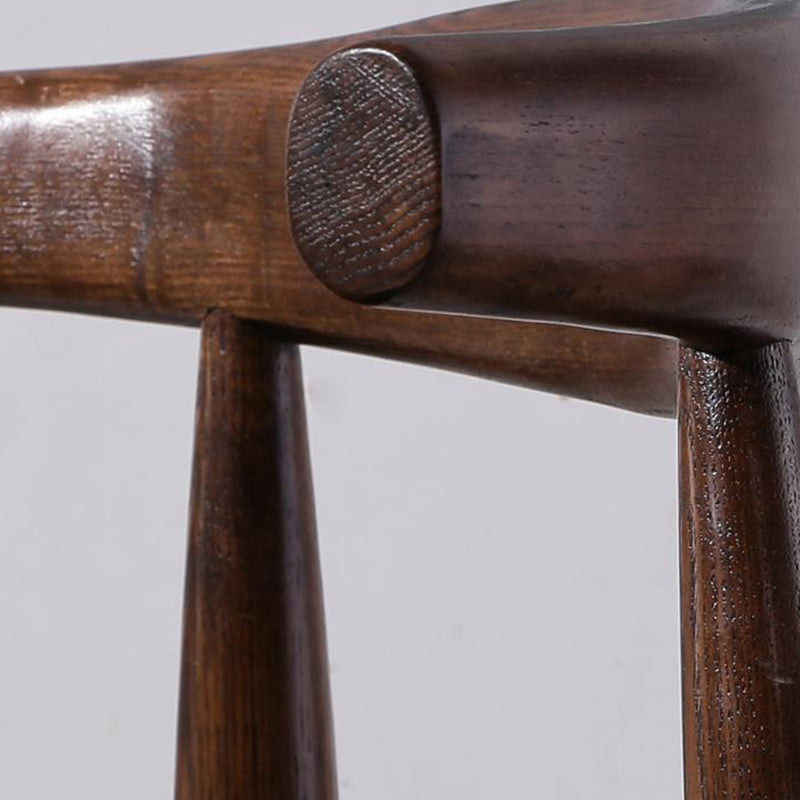 Faux Leather Dining Stools Industrial Style Bar Stool with Solid Wood Base Clearhalo 'Bar Furniture' 'Bar Stools' 'bar_stools' 'furn' 'furn_bar_stools' 'Furniture' 'Kitchen & Dining Furniture' 6846621