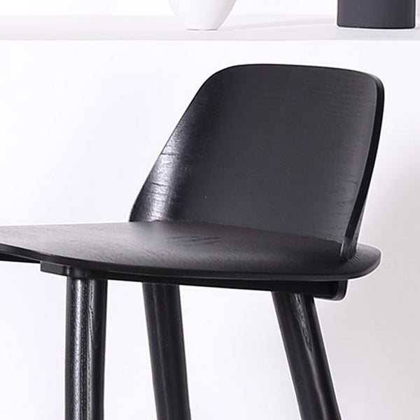 Sgabello moderno sgabello da bar in legno da bar con le gambe in legno