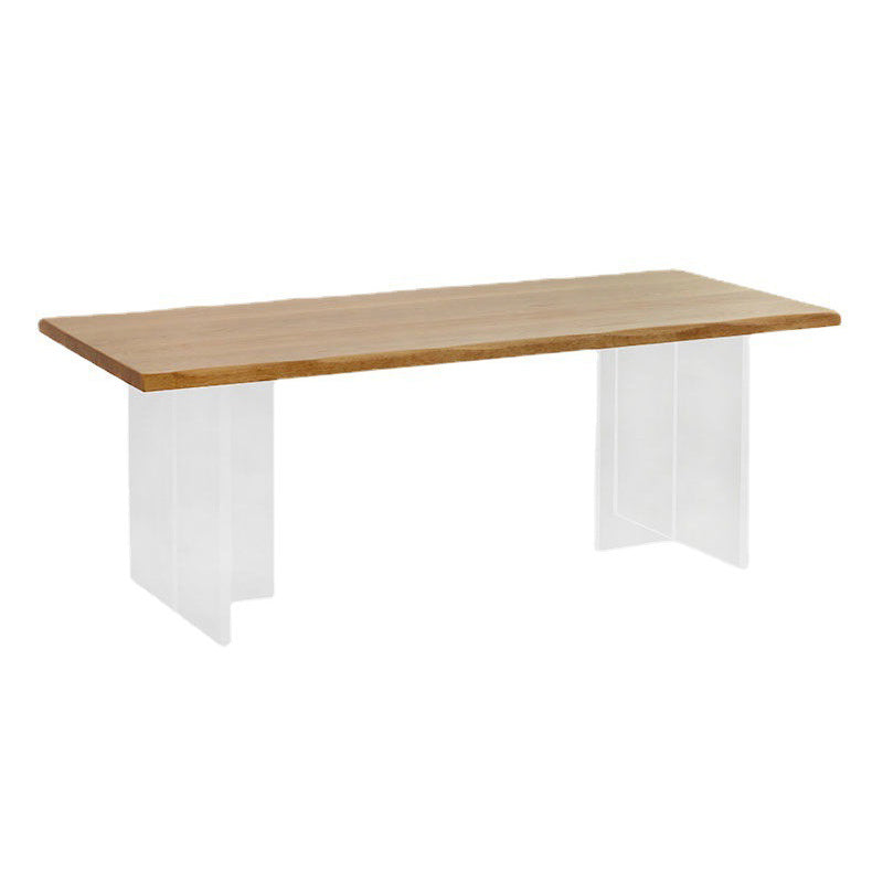 Modern 1/2/5 stukken Dinerset rechthoekige houten eettafel voor keuken