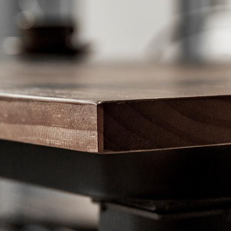 Industriale 1/3/4/5 pezzi Set da pranzo Tavolo da pranzo in legno per sala da pranzo