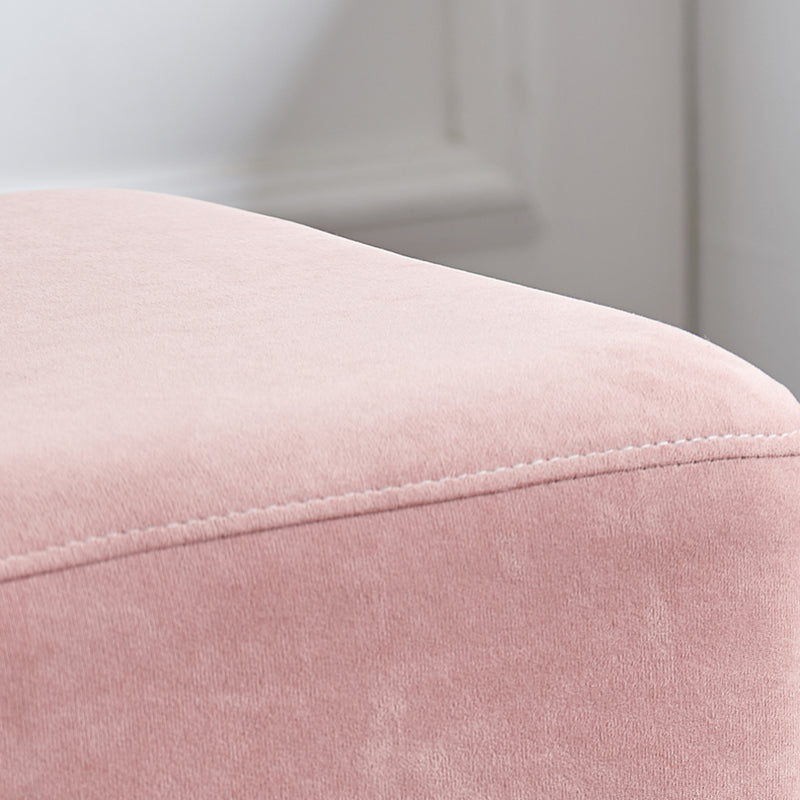 Colorblock Flannel Pouf Modern Simple Square Upholstered Ottoman Clearhalo 'furn' 'furn_ottomans_poufs' 'Furniture' 'Living Room Furniture' 'Ottomans & Poufs' 'ottomans_poufs' 6848495