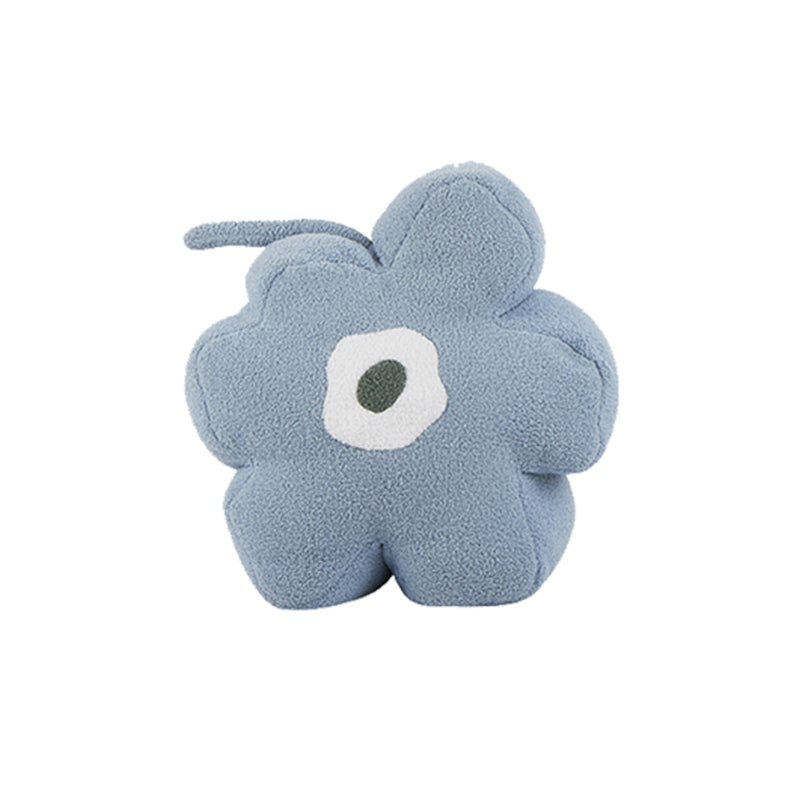 Pouf moderna otomana de terciopelo tapizado forma de flor resistente a la lágrima otomana