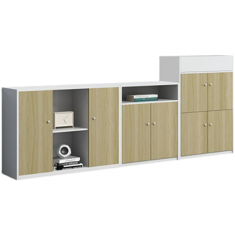 Mobile moderno di contrasto di archiviazione Abbigliamento in legno per l'ufficio di casa