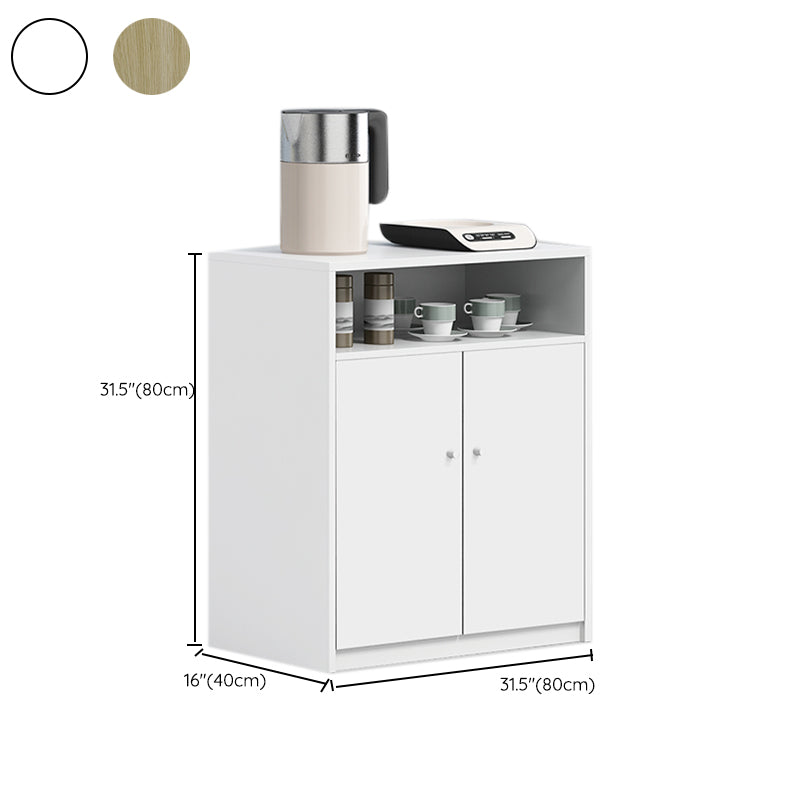 Mobile moderno di contrasto di archiviazione Abbigliamento in legno per l'ufficio di casa