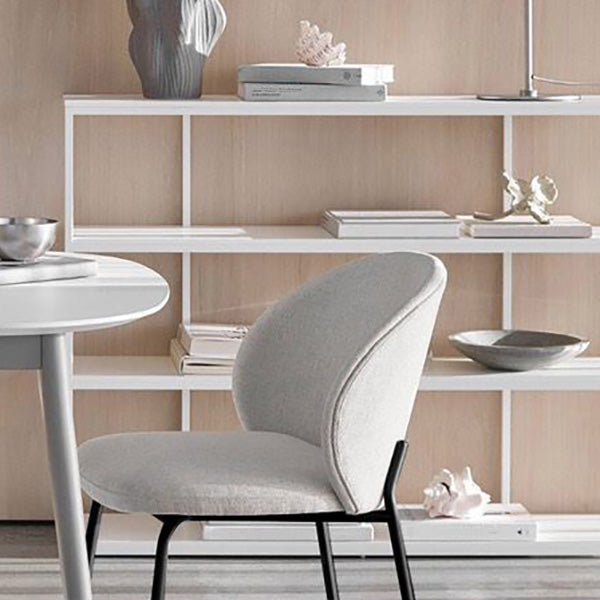 Industrial Style Indoor-Outdoor Chair Wingback Armless Chair Set Clearhalo 'Dining Chairs' 'Dining Tables & Seating' 'dining_chair' 'furn' 'furn_dining_chair' 'Furniture' 'Kitchen & Dining Furniture' 6850503