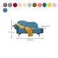 Glam Cushioned Chaise Lounge Round Arms Lounge with 2 Pillows for Living Room Clearhalo 'Chairs & Seating' 'Chaise Lounge' 'chaise_lounge' 'furn' 'furn_chaise_lounge' 'Furniture' 'Living Room Furniture' 6851027