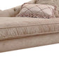 French Country Beige Chaise Lounge with Chenille for Bedroom and Living Room