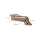 French Country Beige Chaise Lounge with Chenille for Bedroom and Living Room