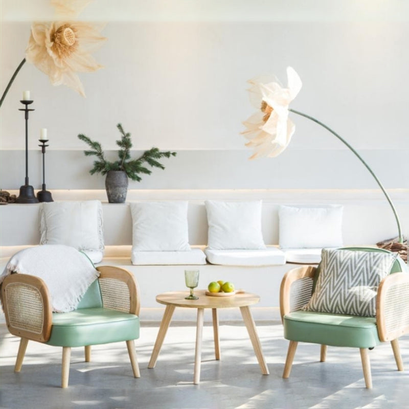 Industrial Upholstered Accent Armchair 4 Legs Wood Frame Armchair Clearhalo 'Accent Chairs' 'accent_chairs' 'Chairs & Seating' 'furn' 'furn_accent_chairs' 'Furniture' 'Living Room Furniture' 6851340