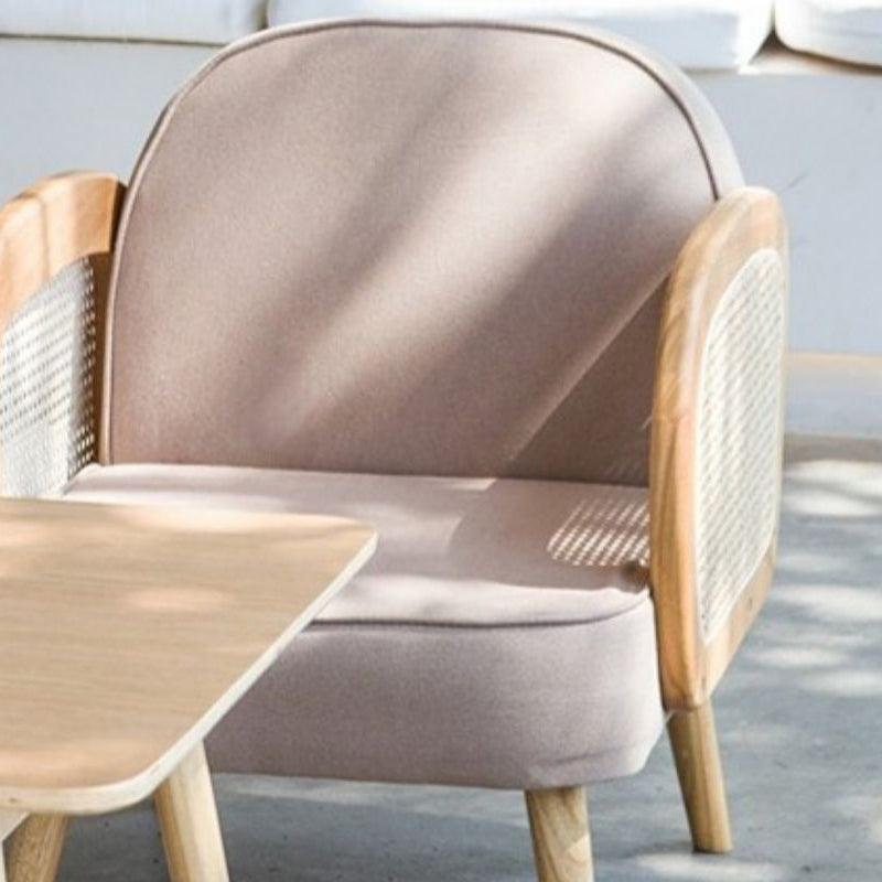 Industrial Upholstered Accent Armchair 4 Legs Wood Frame Armchair Clearhalo 'Accent Chairs' 'accent_chairs' 'Chairs & Seating' 'furn' 'furn_accent_chairs' 'Furniture' 'Living Room Furniture' 6851346