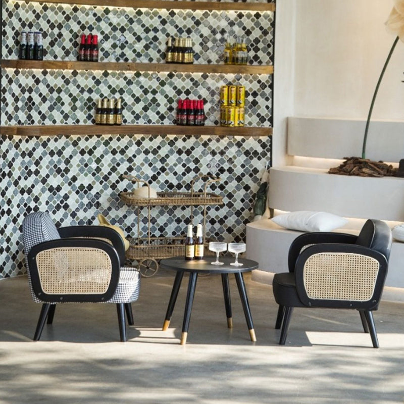 Industrial Upholstered Accent Armchair 4 Legs Wood Frame Armchair Clearhalo 'Accent Chairs' 'accent_chairs' 'Chairs & Seating' 'furn' 'furn_accent_chairs' 'Furniture' 'Living Room Furniture' 6851360