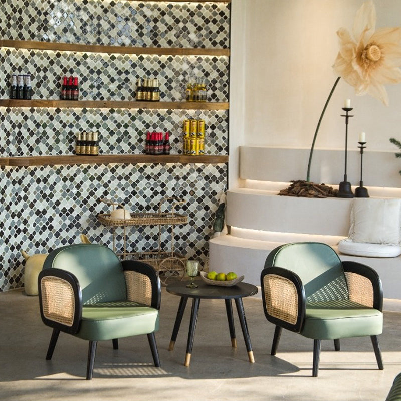 Industrial Upholstered Accent Armchair 4 Legs Wood Frame Armchair Clearhalo 'Accent Chairs' 'accent_chairs' 'Chairs & Seating' 'furn' 'furn_accent_chairs' 'Furniture' 'Living Room Furniture' 6851361