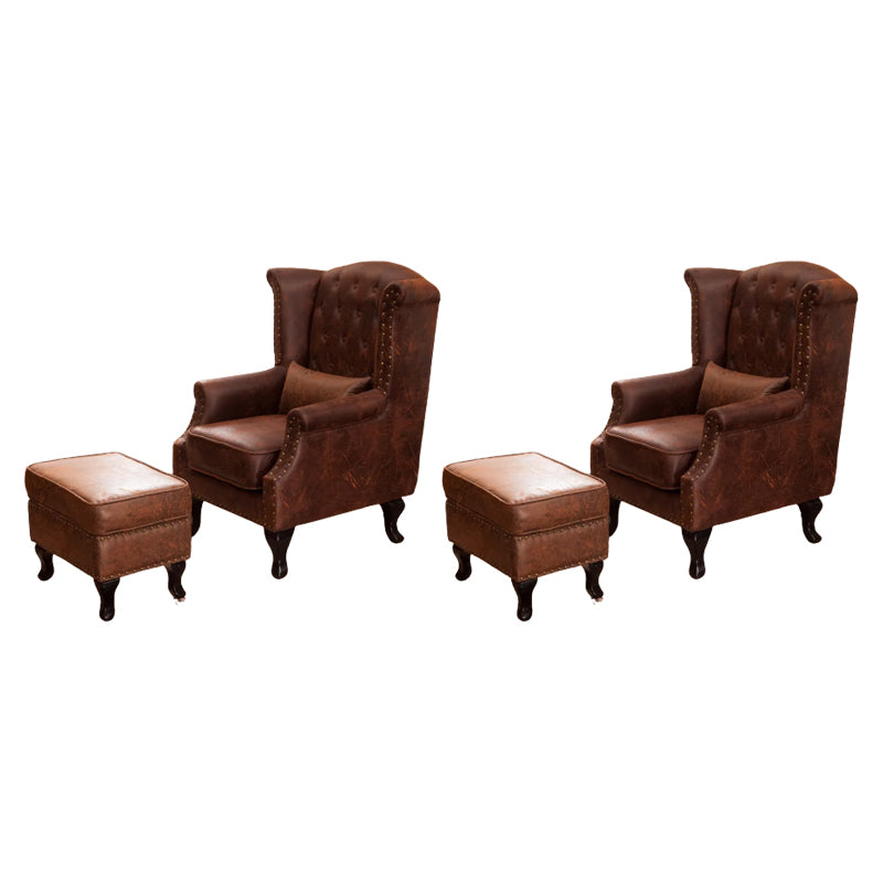 Chaise de baignade à armes roulées modernes du milieu du siècle