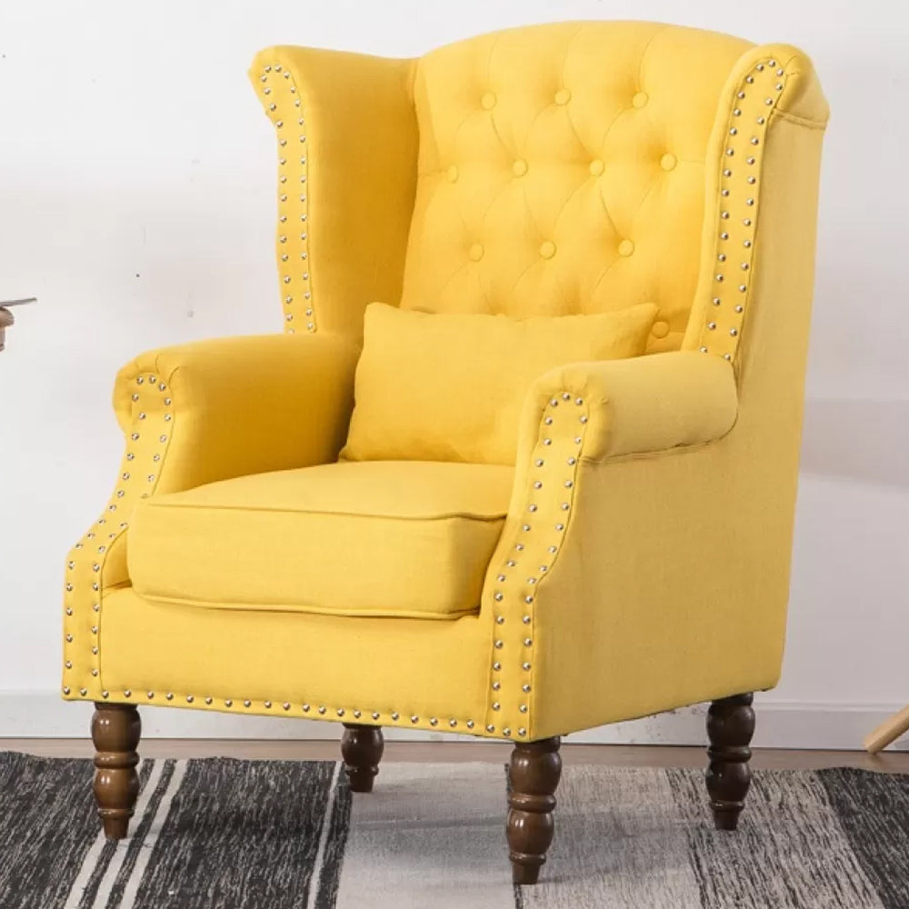 Chaise de baignade à armes roulées modernes du milieu du siècle