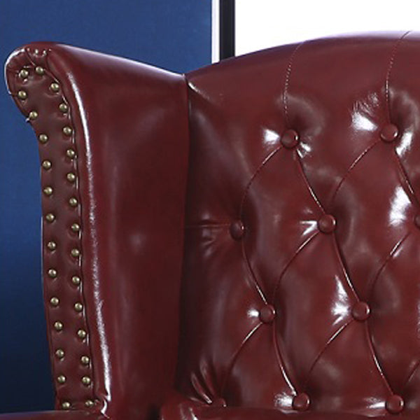 Chaise de baignade à armes roulées modernes du milieu du siècle