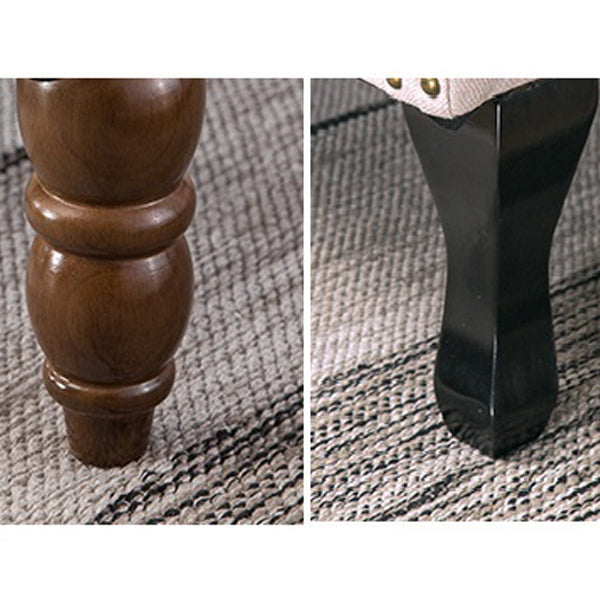 Chaise de baignade à armes roulées modernes du milieu du siècle