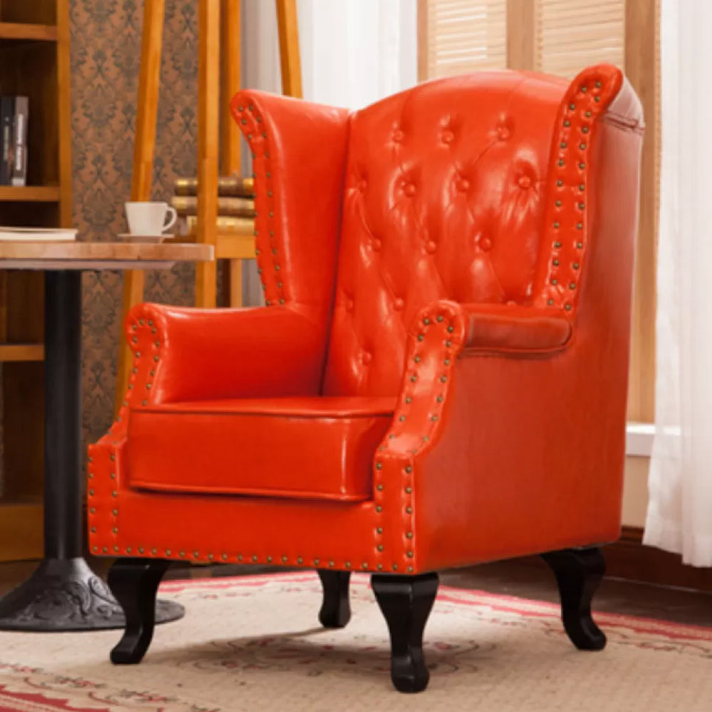 Chaise de baignade à armes roulées modernes du milieu du siècle