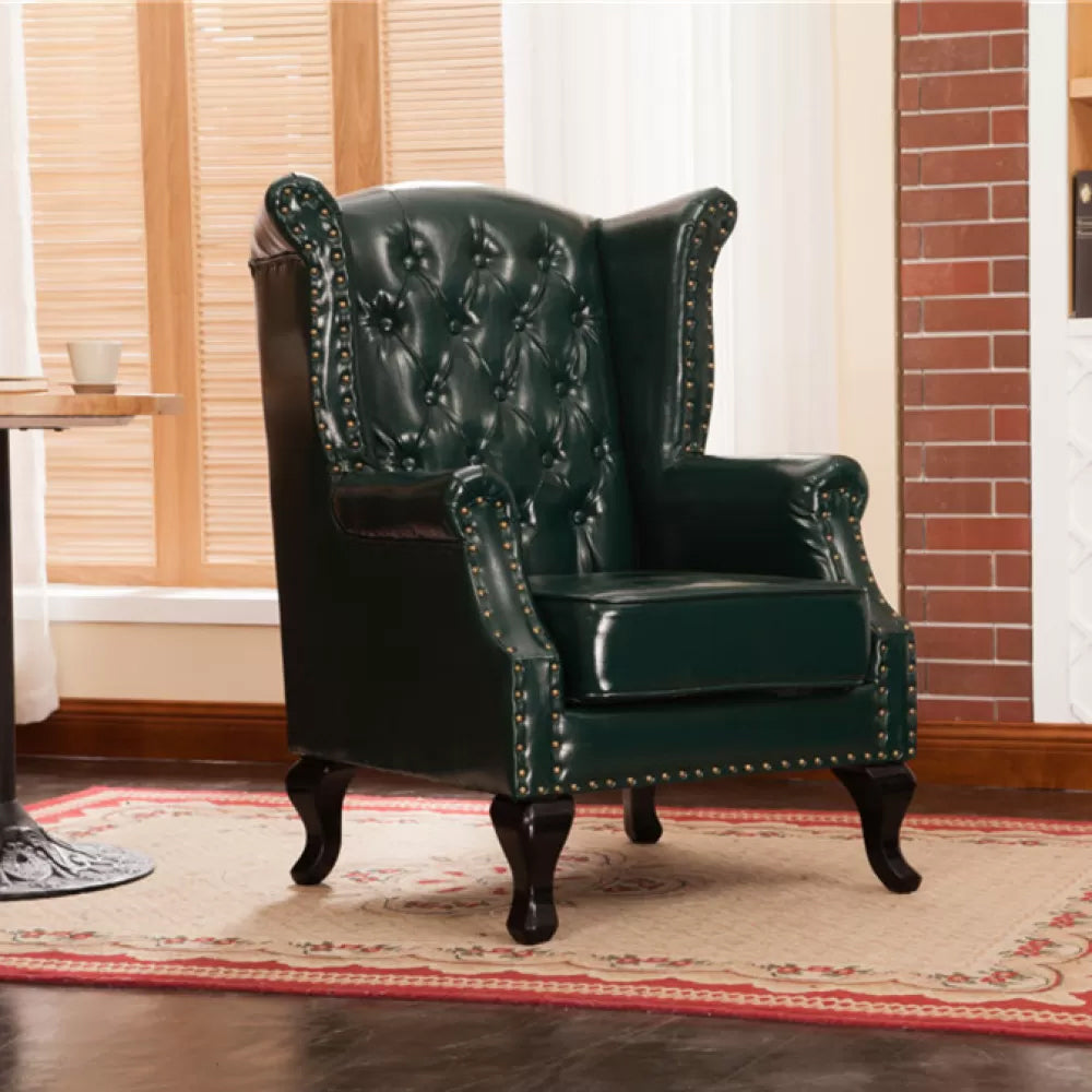 Chaise de baignade à armes roulées modernes du milieu du siècle