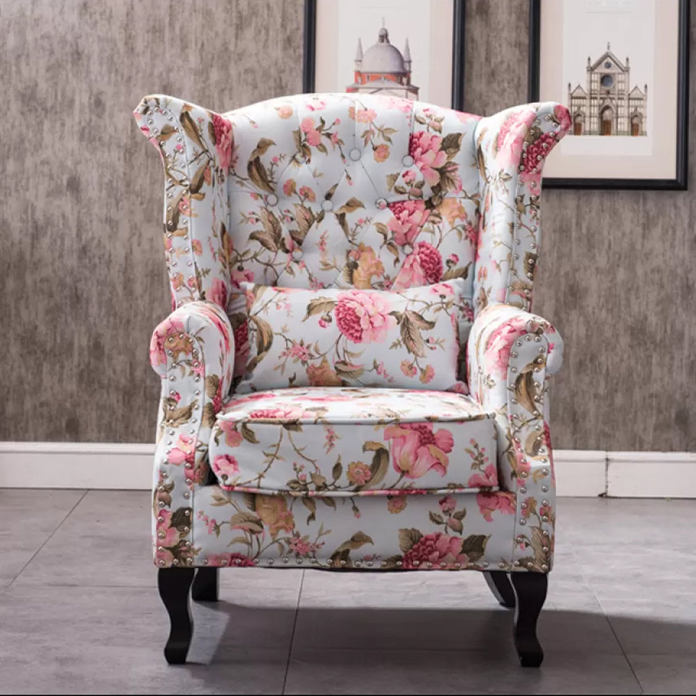 Chaise de baignade à armes roulées modernes du milieu du siècle